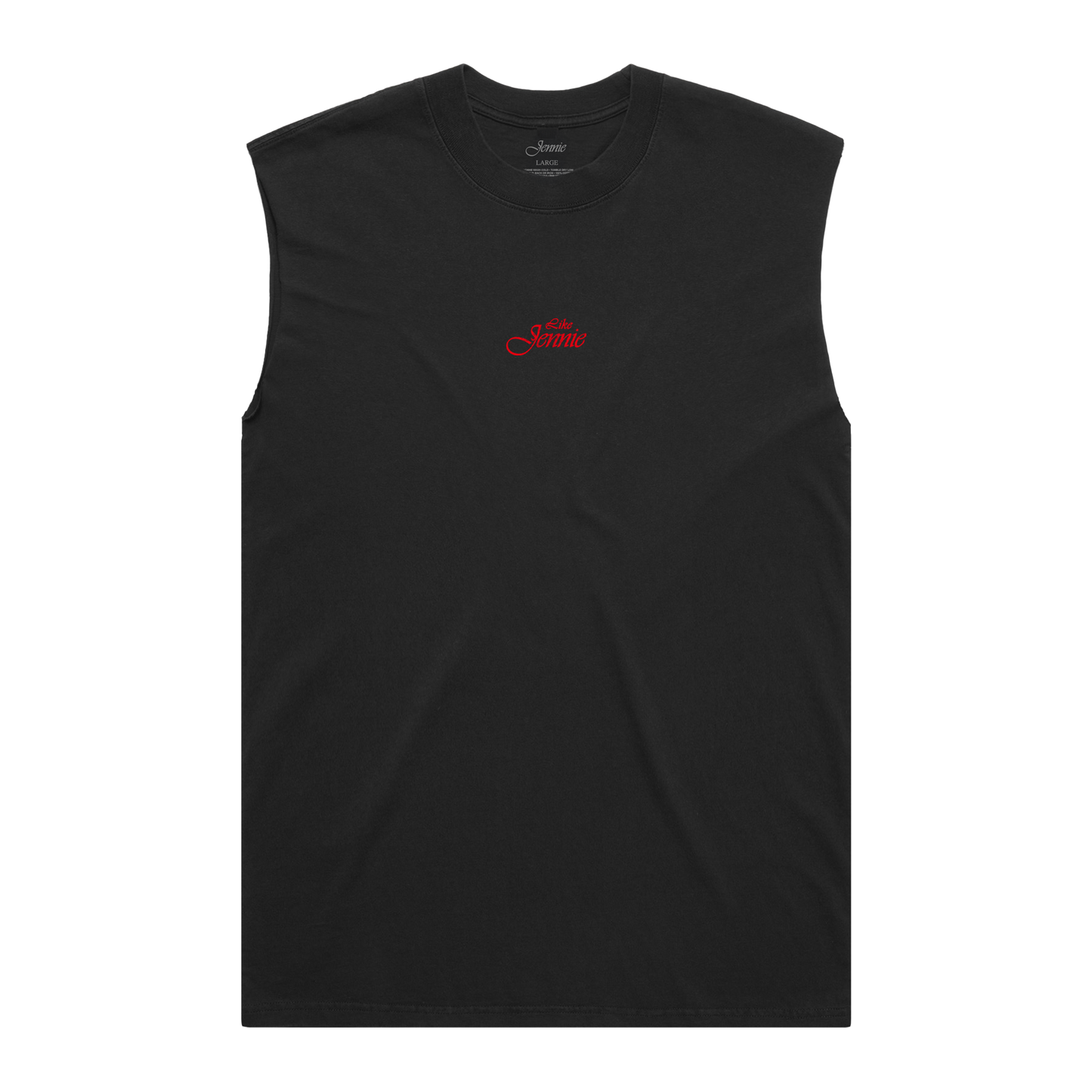Like Jennie Statement Cut Off Tank
