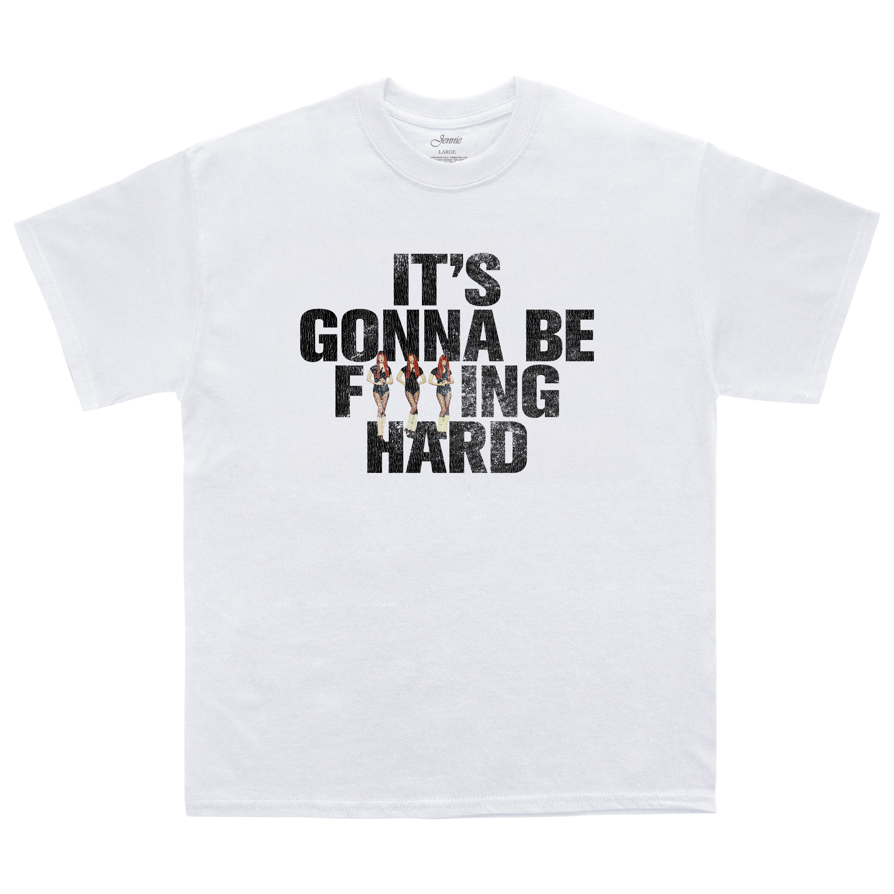 Like Jennie Statement Tee Black – Jennie HK Like Jennie Statement Tee Black – Jennie HK