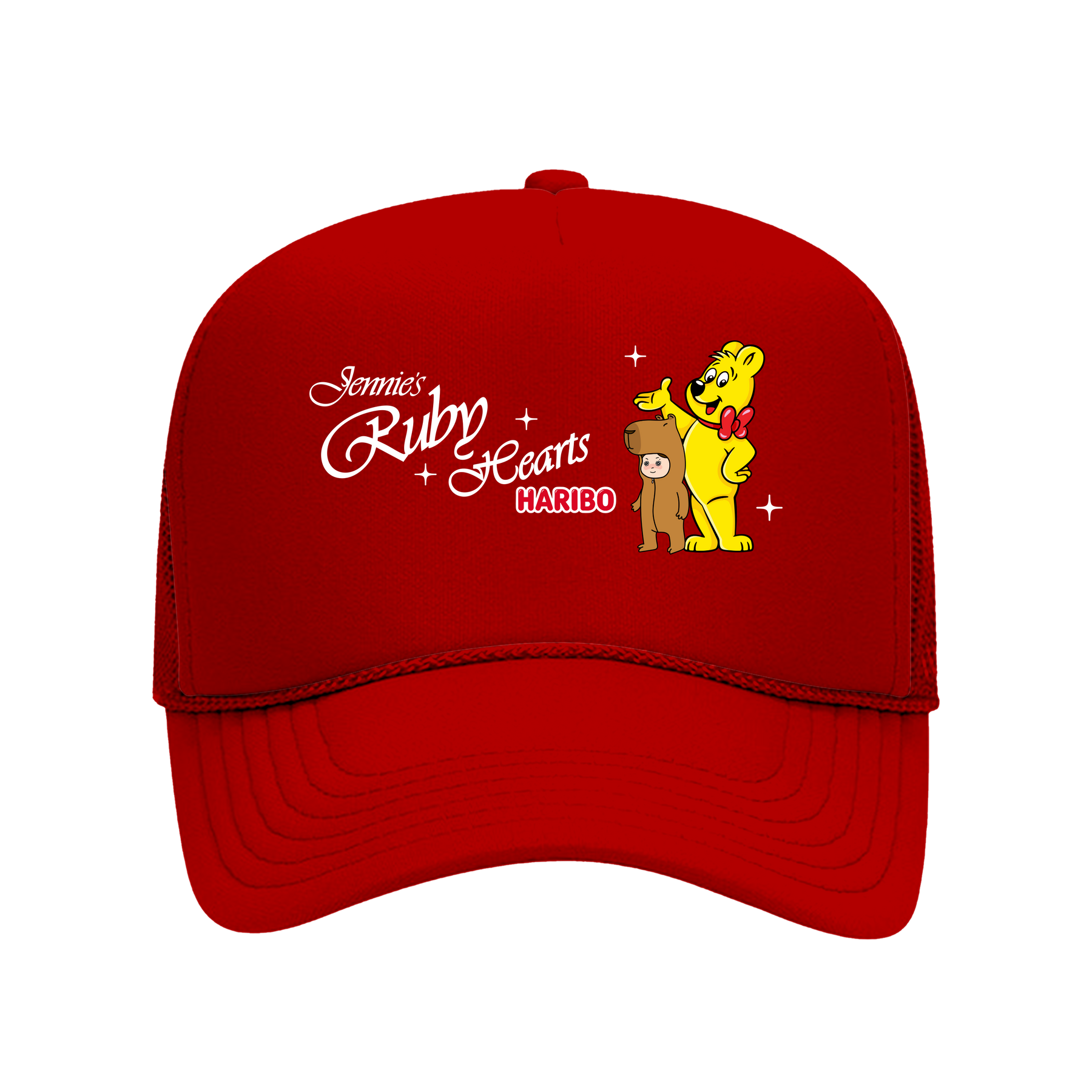 JENNIE x Haribo Red Trucker Hat