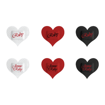 Ruby Heart Bandage Set