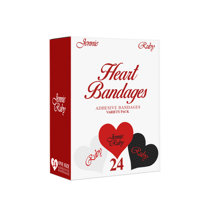 Ruby Heart Bandage Set