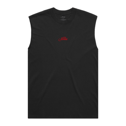 Like Jennie Statement Cut Off Tank